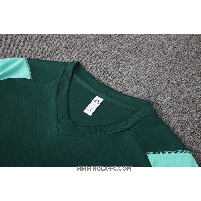 Chandal del Argelia 2023-2024 Manga Corta Verde - Pantalon Corto